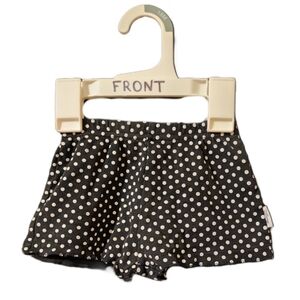 Disney Baby 3/6 month shorts black and white polkadot 100% cotton
